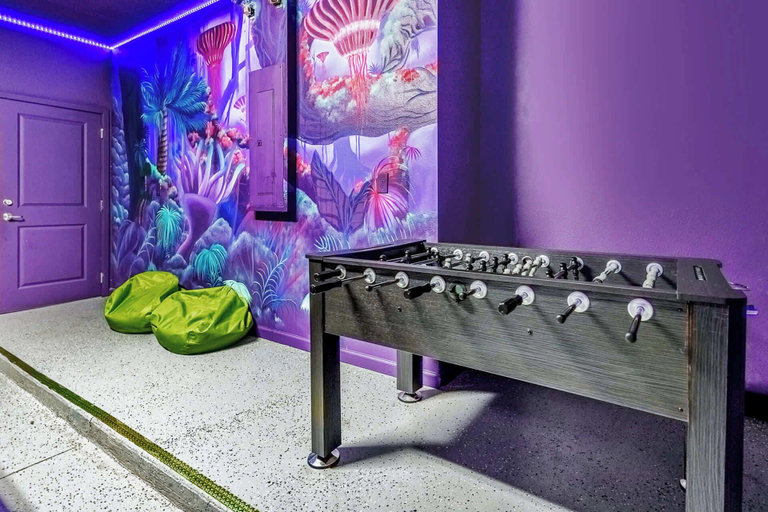 Interior 5, Upstayvibrant Home w Themed Rooms, Pool & Games, Osceola