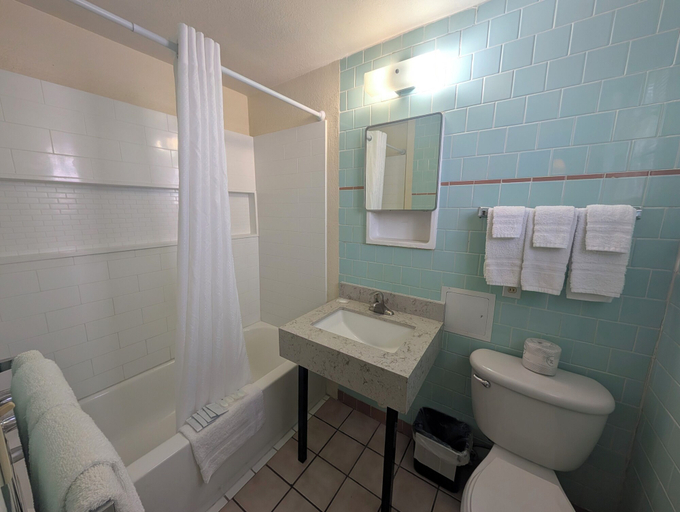Bathroom 5, Economy Inn Safford, Graham