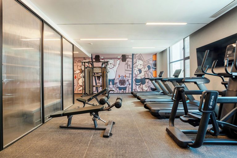 Fitness facility, Wanda Moments Turpan, Turfan
