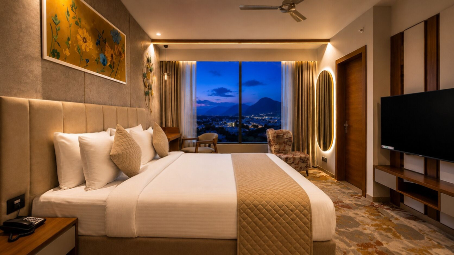 Bedroom 3, The Paradise Bliss - A Luxury Hotel & Spa in Udaipur, Udaipur