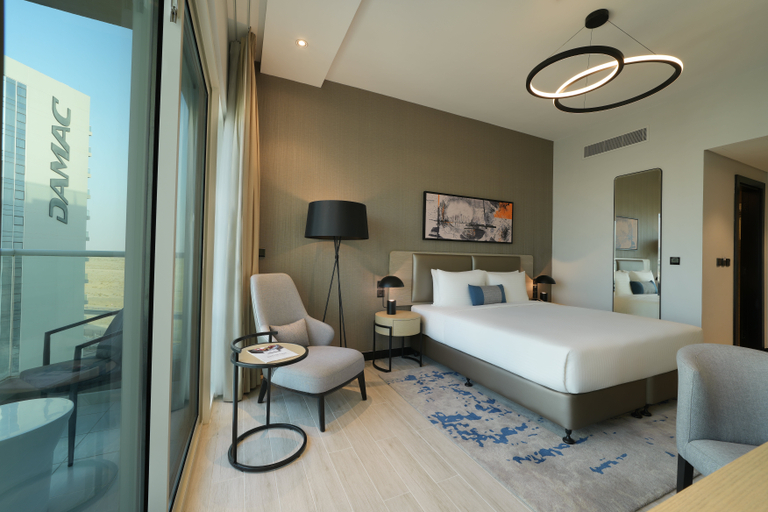 Bedroom 2, DAMAC Hills 2 Hotel - Edge by Rotana, Dubai