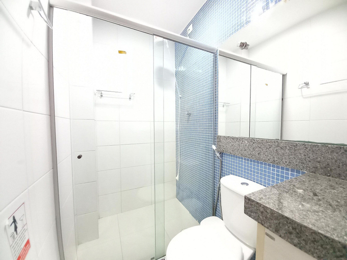 Bathroom 3, Flats à beira-mar no Carneiros Beach Resort, Tamandaré