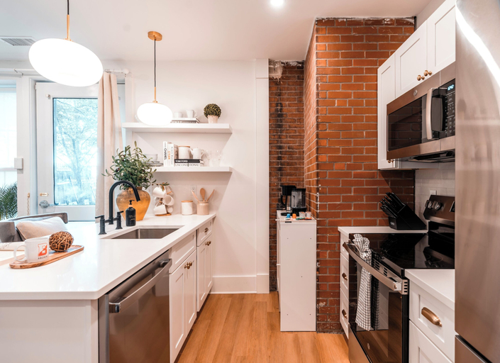 Private kitchen 4, Fox Point Landing Residences, Providence