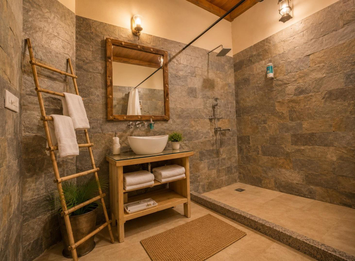 Bathroom 5, WelcomHeritage Ranjitvilas, Amritsar