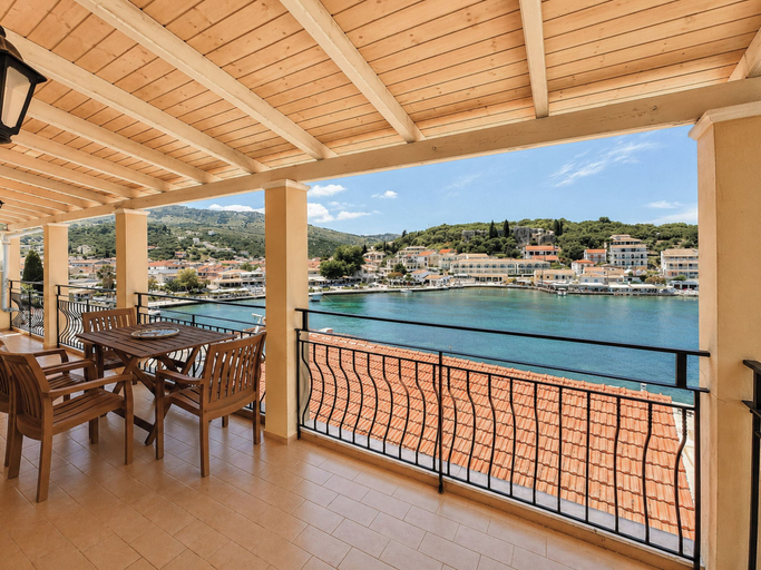 View from property 2, Virginia's Penthouse, Ionian Islands
