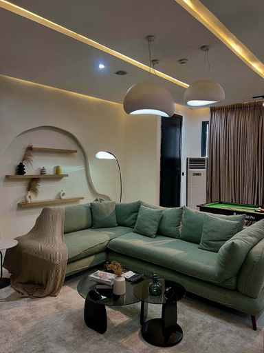 Living area 4, Xive Luxury Apartment, Bwari