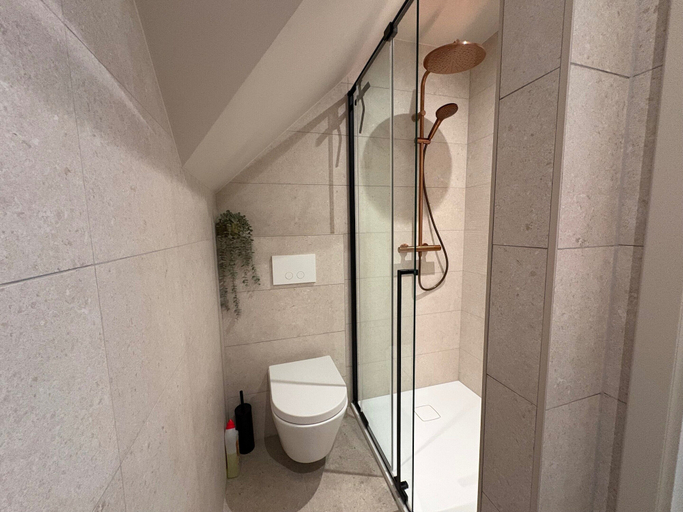 Bathroom 2, Luxury Group Stay in the Ardennes, Luxembourg