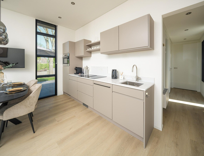 Private kitchen 2, Detached 2-guest Home Near Beach