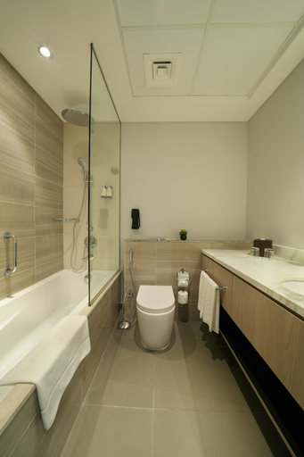 Bathroom 3, DAMAC Hills 2 Hotel - Edge by Rotana, Dubai