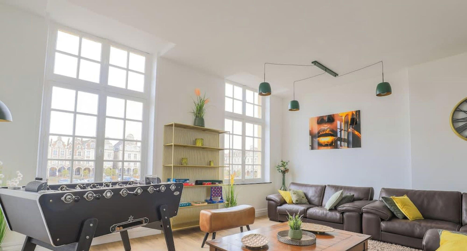 Room 4, Grand Place Amazing 17P Accommodation, Pas-de-Calais