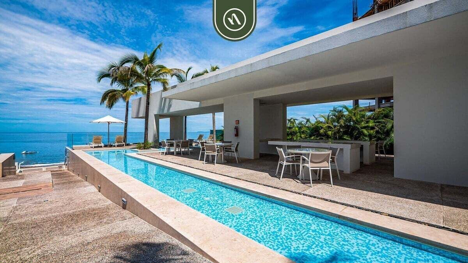 Pool 2, Oceanfront 3 BR Condo With Private Beach - Pools, Puerto Vallarta
