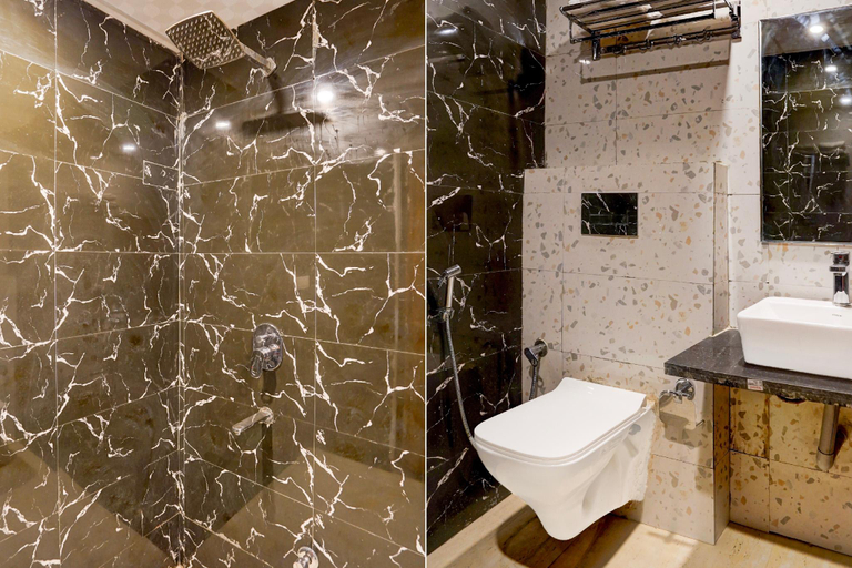 Bathroom 4, Super Townhouse Alwar Formerly Hotel Lindo Lugar, Alwar