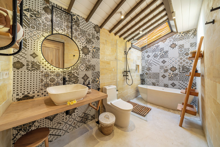 Bathroom 5, Nyaman Villas Ubud, Gianyar