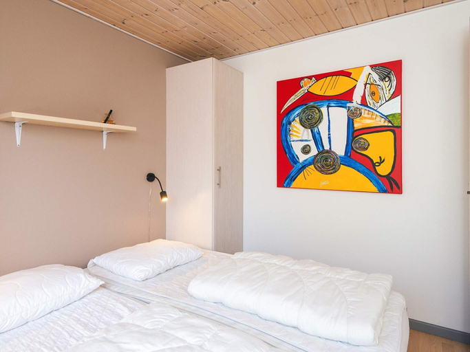 Bedroom 4, 5 Star Holiday Home in Norre Nebel, Varde