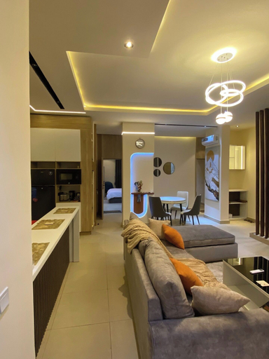 Living area 2, Xive Luxury Apartment, Bwari
