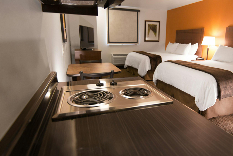 Bedroom, My Place Hotel-Bend, OR, Deschutes