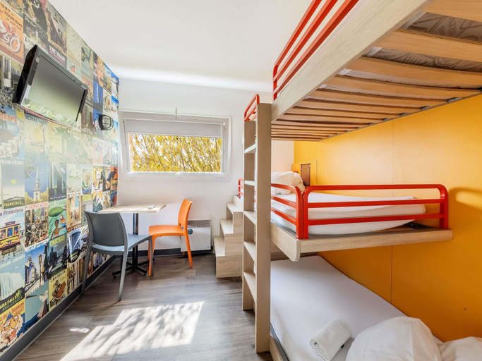 Bedroom 4, hotelF1 Strasbourg La Vigie, Bas-Rhin