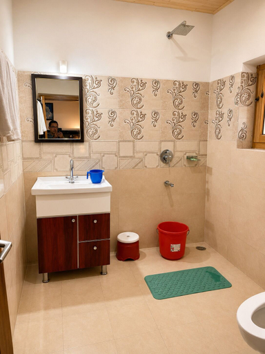 Bathroom, Hotel Nubra Delight and Camps, Leh