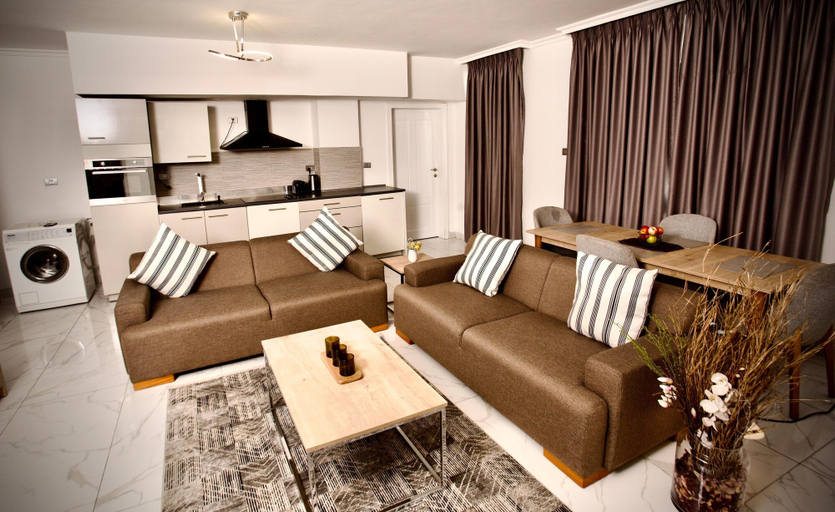 Living area 4, Le Basilic Addis Hotel Apartment & Spa, Addis Abeba