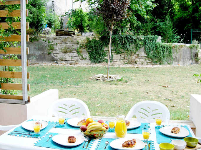 Balcony 2, Charming Duplex Escape in Barjac Village, Gard