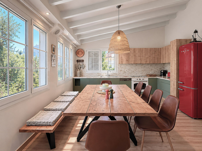 Private kitchen 4, Virginia's Penthouse, Ionian Islands