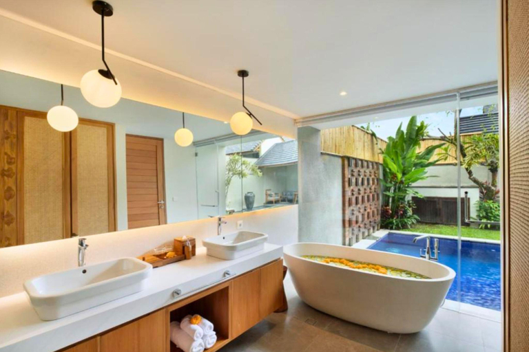 Bathroom 4, Luxury 1 BR Private Pool Villa, Badung