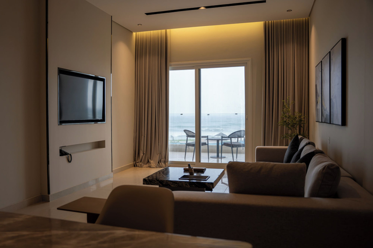 Living area, Arabian Sea Resort Salalah, Marbat