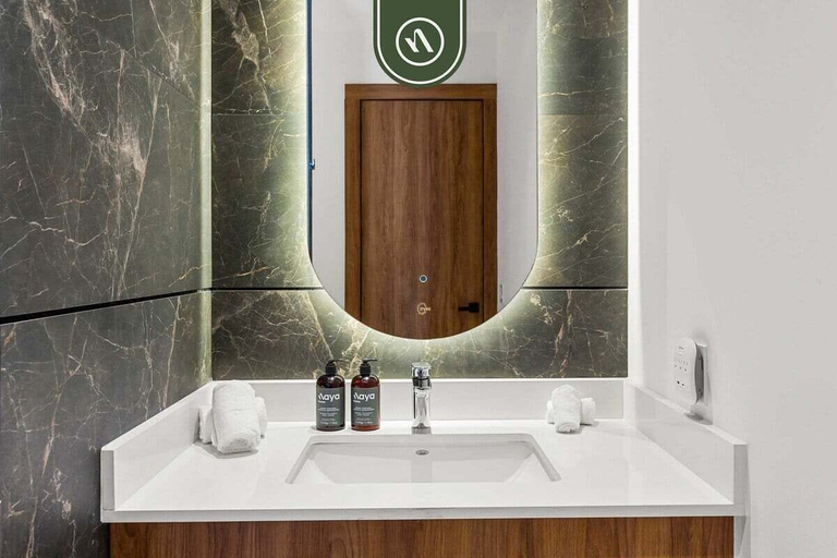 Bathroom 4, Brand New 2 BR Condo in Romantic Zone - Pool, Puerto Vallarta