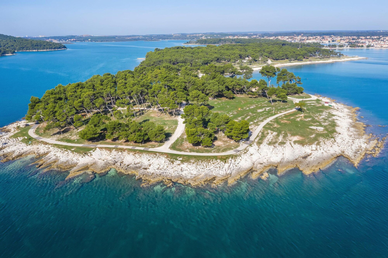 Aerial view 3, House Stella Nature With Private Pool, Ližnjan