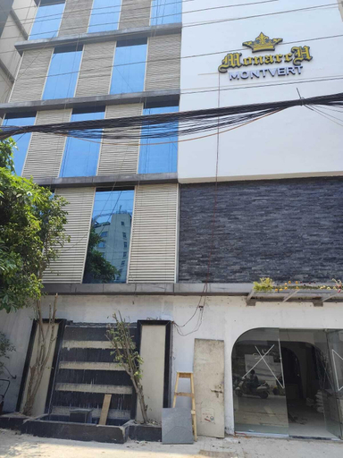 Exterior detail, Monarch Montvert Hitech, Hyderabad