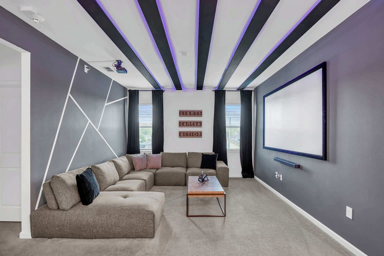 Interior 4, Upstayvibrant Home w Themed Rooms, Pool & Games, Osceola