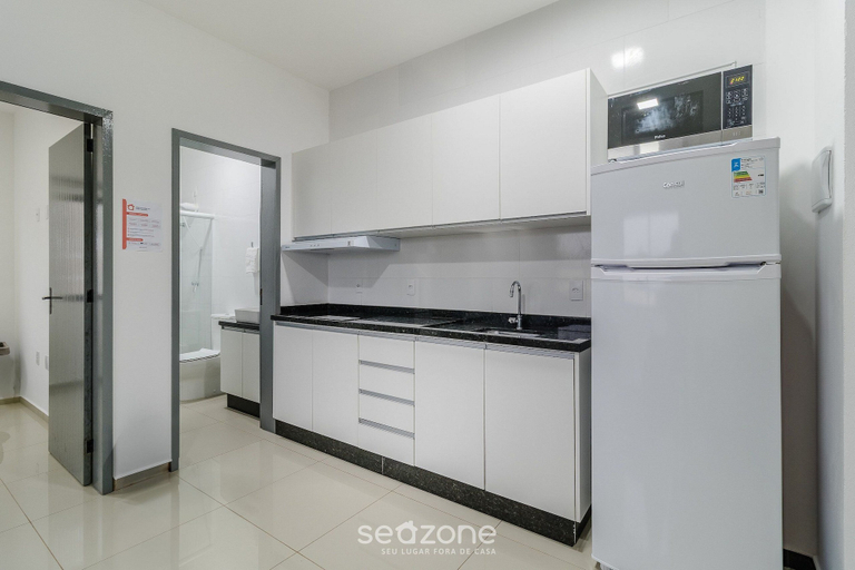 Private kitchen 2, Beautiful Apartments in Campeche - Floripa - SCO, Florianopolis