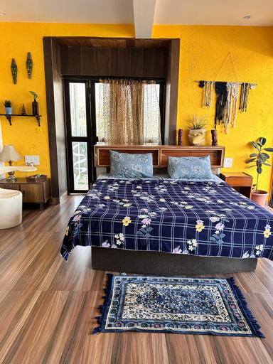 Bedroom 4, Natures Grove Pavna Valley Villa, Pune