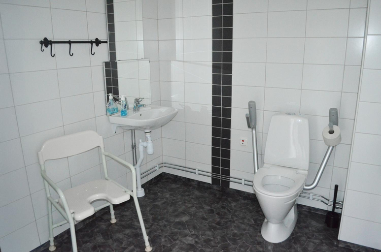 Bathroom, Knutes pensionat, Norsjö