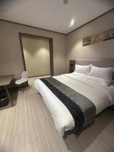 Bedroom 2, LANOU Hotel Langfang Gu'an Daxing Airport Wild Animal Park, Langfang