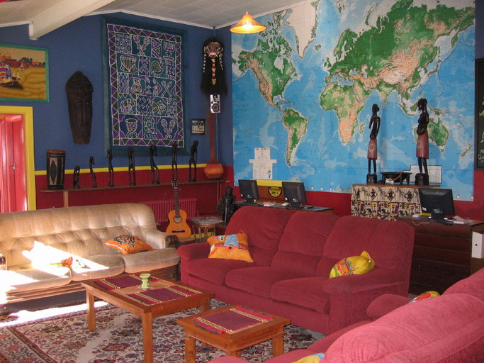 Public Area, Global Village Backpackers, Grey