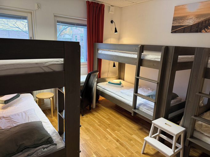 Bedroom 4, Hostel Snoozemore, Göteborg