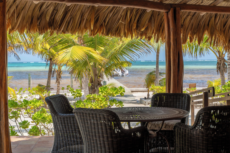 Outdoor dining, Casa Pisces