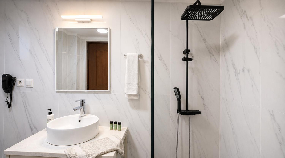Bathroom 4, St. Constantin Sea Hotel and Spa Resort, Crete