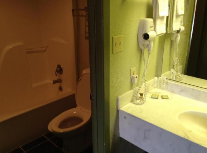 Bathroom, Budget Inn, Bexar