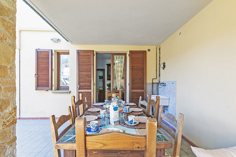 Outdoor dining 4, Comfortable House With Pool&lovely View, Pistoia