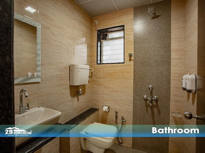 Bathroom 3, Sea breeze Private Pool Villa by 29bungalow, Raigarh