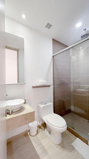 Bathroom 3, Hotel MS Pacifico Chipichape, Yumbo