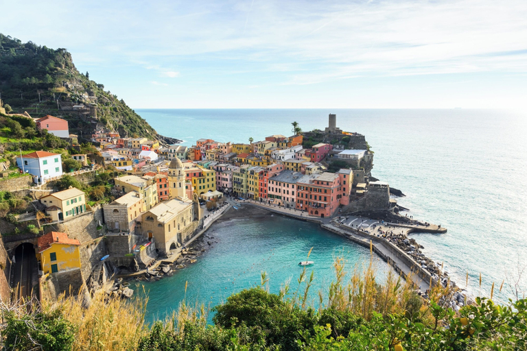 Aerial view, Charming Apartment With Balcony In Vernazza, La Spezia