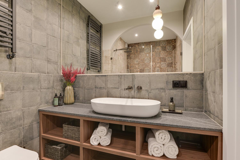 Bathroom 3, Granaria Riverside by Downtown Apartments, Gdańsk City
