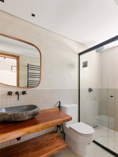 Bathroom 4, Casa com jacuzzi e rooftop by Wecare, Bertioga