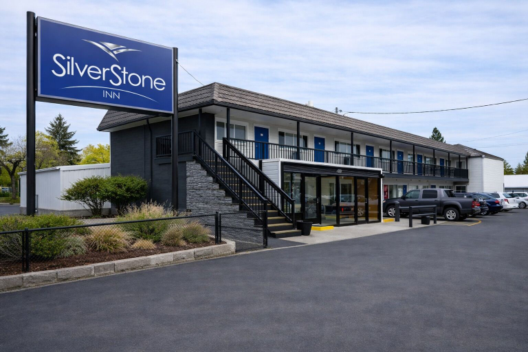 Exterior & Views 2, SilverStone Inn North Spokane, Spokane