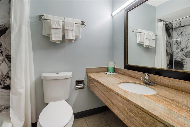 Bathroom 3, Monsoon Inn, Jefferson
