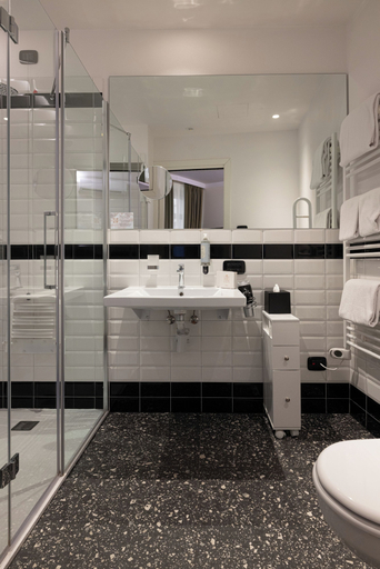 Bathroom 5, Stadt Hotel Citta, Bolzano