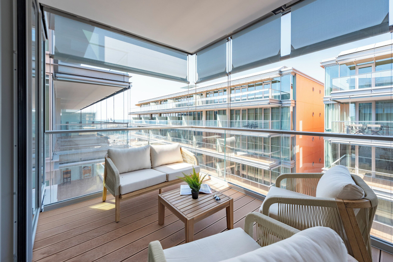 Rooftop terrace 4, Sea View Apartment Genova Waterfront, Genova